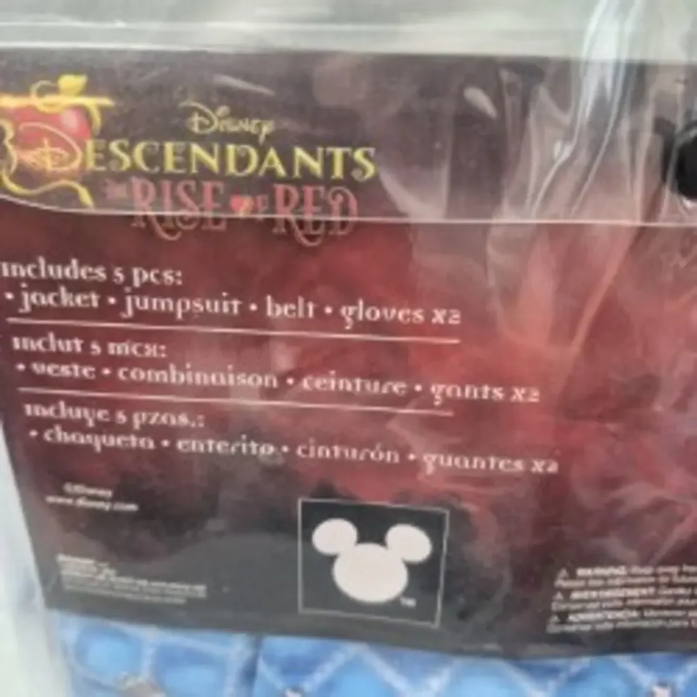 Disney Descendants Rise Of Red Chloe Child Costume Halloween Cosplay Dress Up M - Picture 5 of 6